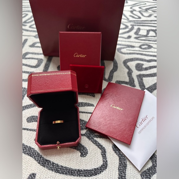 Cartier Love Wedding Band Ring